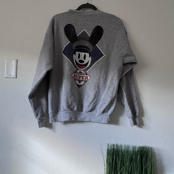 Disney Parks Vintage Gray Sweatshirt - Picture 2 of 6